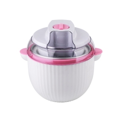 MYACUC Ice Cream Maker Machine, 1 L Mini Electric Diy Frozen Fruit Freezer Smoothie Blender Ice Cream Machine Home Kitchen