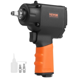 VEVOR 3/8-Inch Air Impact Wrench, Drive Air Impact Gun, Up to 690Ft-Lbs Nut-Busting Torque, Lightweight Pneumatic Impact Wrench for Auto Repairs And