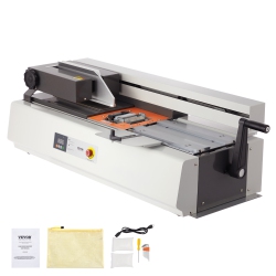VEVOR 400 Sheets Capacity Thermal Binding Machine, Hot Glue Binding Machine, Thermal Book Binder 40MM Binding Thickness A3(Short Edge)/a4/a5 Document