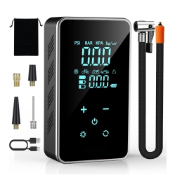 MYACUC Tire Inflator Portable Air Compressor Air Pump Electric Air Pump Cordless Tire Pump for Car Motorcycle Bike Ball
