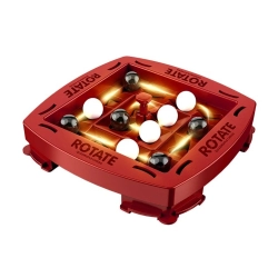 GREEN SCENIC Iq Skill Development Track Logic Board Game Parent-Child Time, Puzzle Rotating Chess Black And Four-In-One Game Strategy Toy In White