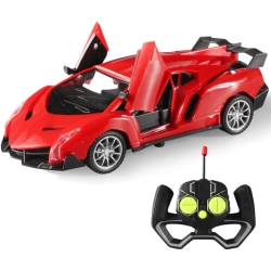 GREEN SCENIC Cool 2.4G Wireless Remote Control Racing Car - Drift Car Toy Model for Kids And Boys (Battery-Powered)