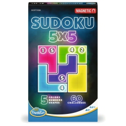 THINKFUN Sudoku 5X5 Magnetic Travel Puzzle
