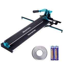 VEVOR 40 Inch Manual Tile Cutter, Porcelain Ceramic Tile Cutter \w Tungsten Carbide Cutting Wheel, Infrared Positioning, Anti-Skid Feet, Durable