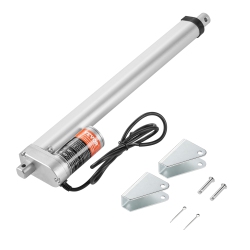 VEVOR 12V Linear Actuator, 12 Inch High Load 330Lbs/1500N Linear Actuator, 0.19"/s Linear Motion Actuator With Mounting Bracket And Ip54 Protection