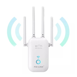 MAYCUC 1200Mbps Repetidor Wifi Banda Dupla Sem Fio-Ac Roteador Wifi Amplificador Ap Extensor 4 Antenas Para Home Office