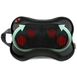 MYACUC Shiatsu Back And Neck Massager Cordless Rechargeable 3D Kneading Massage Pillow With Heat for Muscle Pain Relief