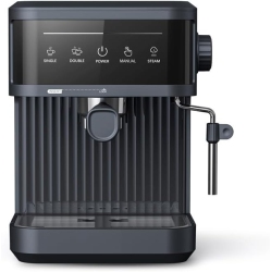 GREEN SCENIC Italian Coffee Machine Household High Pressure Extraction Small Office Semi-Automatic Italian Espresso Steam Milk Foam