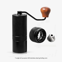 GREEN SCENIC Three-Stage Hand-Cranked Coffee Bean Grinder Coffee Bean Grinder Home Hand-Crushed Coffee Machine Coffee Manual Grinder Seven Stars