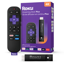 Roku Streaming Stick Plus 4K Media Streamer with Remote