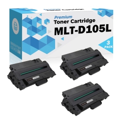 ULTRA TONER ® Compatible Samsung Mlt-D105L Toner Cartridge D105L Mltd105 Mlt-D105L for Ml-1910 1915 Ml-2525 2525W 2540R 2545 2580N Scx-4600
