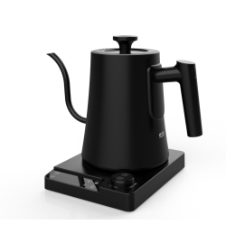 GREEN SCENIC Smart Gooseneck Kettle Electric Kettle - Precise Temperature Control, 1200W Fast Heating, Anti-Drip Spout, 900Ml Home/office/coffee Shop