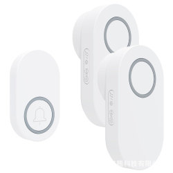 GREEN SCENIC Long Distance Through Wall Smart Electronic Wireless Doorbell Home Loud Volume, Easy to Install - In White