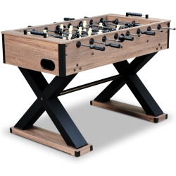 HATHAWAY – Excalibur 54-In Foosball Table - Driftwood