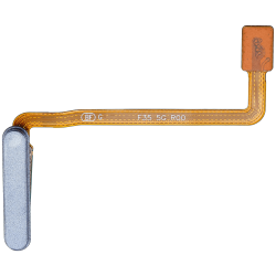 ESOURCE PARTS Replacement Fingerprint Reader With Flex Cable Compatible for Samsung Galaxy A25 5G (A256 / 2023) (Premium) (Optimistic Blue)