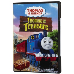Thomas & Friends: Thomas and the Treasure + Wooden Railway Engine - DVD
