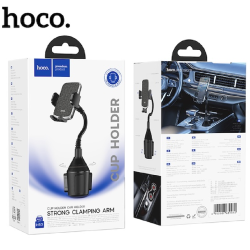 HOCO H63 Car Phone Holder – Adjustable Cup Holder Mount With 360° Rotation