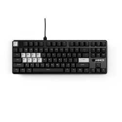 PULSAR GAMING GEARS PCmk 2 Wired Hot-Swappable RGB Mechanical Keyboard Hall Effect Switches Aluminum Alloy Plate Tkl Layout (87 Keys), for Windows