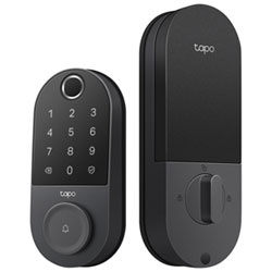 TP-Link Tapo Deadbolt Smart Wi-Fi Door Lock with Keypad - Black
