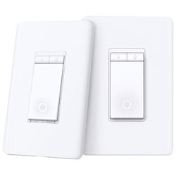 TP-Link Tapo 3W Smart WiFi Dimmer Light Switch - 2 Pack