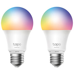 TP-Link Tapo Multicolor Smart Wi-Fi Light LED Bulb - 2 Pack