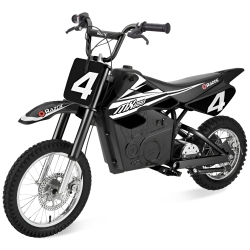 RAZOR Mx650 Dirt Rocket High-Torque Electric Motocross Dirt Bike, 17 Mph In Black