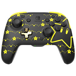 PDP REMATCH Glow Wireless Controller for Switch - Super Star