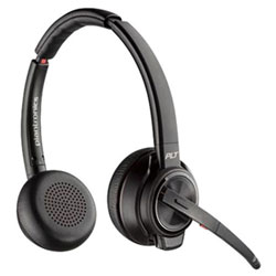 HP Poly Savi 8200 UC Over-Ear Headset - Black