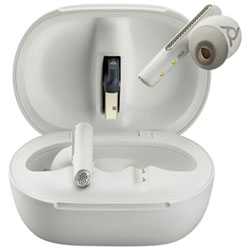 Écouteurs Boutons Intra-Auriculaires 100 % Sans Fil À Suppression Du Bruit Poly De Hp - Sable Blanc