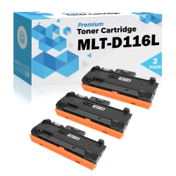 ULTRA TONER ® Compatible Samsung Mlt-D116L Toner Cartridge Mltd116L Xpress Sl-M2875Fw M2625 M2625D M2626 M2675 M2675F M2675Fn M2676 M2825Dw M2825Nd