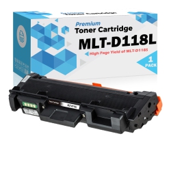 ULTRA TONER ® Compatible Samsung Mlt-D118L Toner Cartridge Mlt-D118 Mltd118L D118L Mlt-D118S Mltd118S D118S High Yield - Samsung Xpress Sl-M3015Dw