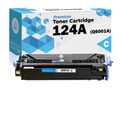 ULTMAX Ultra Toner® Compatible Replacement for HP 124A Toner Cartridge Q6001A Color 1600 2600 2600N 2605Dn 2605Dtn Cm1015 Mfp Cm1017 Mfp Printer (1