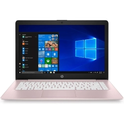 HP Refurbished (Good) - Stream 14" Laptop, Intel Celeron N4000 16GB Ddr4 64GB Emmc + 256 Mircosd - Rose In Gold