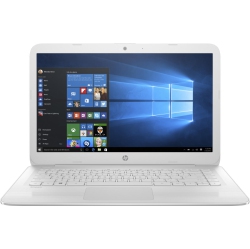 HP Refurbished (Good) - Stream 14" Laptop, Intel Celeron N4000 4GB Ddr4 64GB Emmc - In White