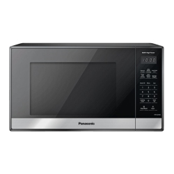 PANASONIC Refurbished Good- Nnsg458S Compact 900W Microwave Oven, Stainless Steel/black