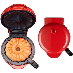 GREEN SCENIC Mini Cake Maker – Multifunctional, Fast Heating, Versatile Cooking Functions, Non-Stick Surface, Easy to Clean, Ideal for The Family