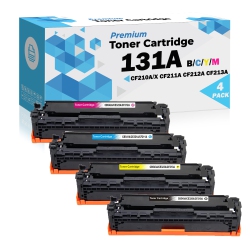 ULTMAX Ultra Toner® Compatible Replacement for HP 131X Cf210X / HP 131A Cf210A Cf211A Cf212A Cf213A Toner Cartridge for HP Laserjet Pro 200 Color