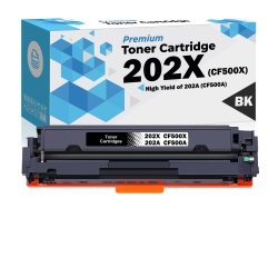 ULTMAX Ultra Toner® Compatible Replacement for HP 202X Cf500X / HP 202A Cf500A Toner Cartridge for HP Color Laserjet Pro M253 M254Nw M281Fdn Mfp