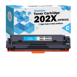 ULTMAX Ultra Toner® Compatible Replacement for HP 202X Cf501X / HP 202A Cf501A Toner Cartridge for HP Color Laserjet Pro M253 M254Nw M281Fdn Mfp