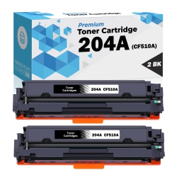 ULTMAX Ultra Toner® Compatible HP 204A Cf510A Toner Cartridge for Color Laserjet Pro M154A M154Nw M180 M181 M181Fw Mfp M180N Mfp M180Nw (2 Bk)