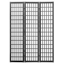 VEVOR 3 Panel Room Divider, Japanese Room Divider, Wood Folding Privacy Screen Indoor, Japanese Partition Dividers Portable Decoration Screens, For