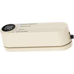 GREEN SCENIC Portable Vacuum Sealer - 3 Modes, 1200Mah Battery, Compact Design, Low Noise, Small And Light, Suitable for Travel And Home Use (Beige)