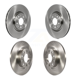 CMX Front Rear Disc Brake Rotors Kit for 2023 Jeep Compass Dodge Hornet K8-102684