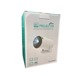 STELLARSHOP Portable Mini Led Source Projector, Built-In Speaker, 180° Rotation, Full HD Support, Auto Keystone, Built-In Apps, HDMI Supported