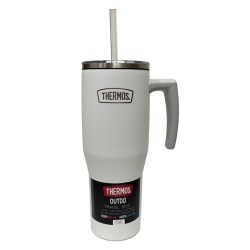 THERMOS Outdo 1100Ml Stainless Steel Travel Mug Dual Function Lid With Straw (Ot1100 Series)
