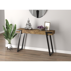 S& CO Narrow Console Table for Entryway. Versatile Sofa Table. Stylish And Functional Behind Couch Table. Accent Table Easy to Assemble. Console