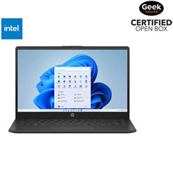 Open Box - HP 14" Laptop - Jet Black (Intel N100/8GB RAM/256GB SSD/Windows 11)