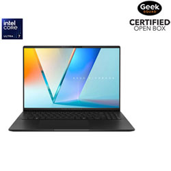 Open Box - ASUS Vivobook S16 16" Laptop - Neutral Black (Intel Core Ultra 7 255H/32GB RAM/1TB SSD)