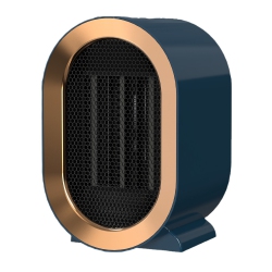 MYACUC Intelligent Space Heater Electric Fireplace, 1200W Portable Low Decibel Noise Warmer, Fast And Quiet Heating for Indoor Use(Blue)