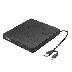 MYACUC External Optical Drive DVD Burner Computer DVD Docking Station Hud Drive Dual Interface Type-C